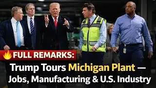 Trump Puts Manufacturers on Notice During Plant Visit