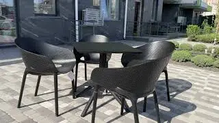 Комплект мебели для кафе Siesta Sky Pro with Sky 70 Black
