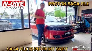 proton saga flx r3 pu front skirt