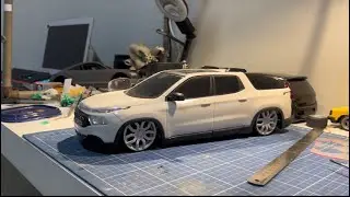 Carrinho em miniatura com som simples Parte 1