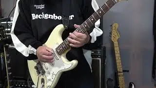 【kissy's Guitar Collections】Fender Japan ST62 65 1983年　改 一発撮り 即興アドリブギター 002