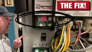 Нет нагрева котла Burnham ES2 &mdash; загадочная ошибка ERR 56 исправлена ​​Майки Пайпсом!