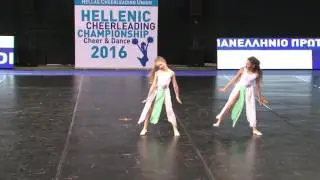 37b. ΑΝΔΡΕΔΑΚΗ - ΑΡΒΑΝΙΤΗ / JUNIOR DOUBLE CHEER JAZZ / ΑΛΜΑ ΩΡΩΠΟΥ