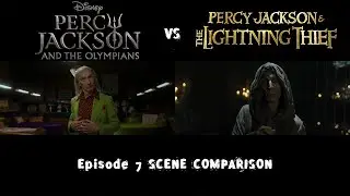 Percy Jackson and the Olympians Scene COMPARISON | S1E7 vs Movie