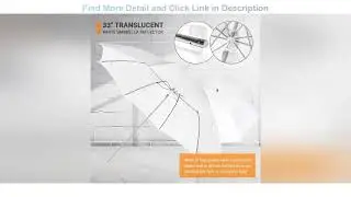 Exclusive LimoStudio, LMS103, Soft Lighting Umbrella Kit, Day Light Color, 700 Watt Output Lighting