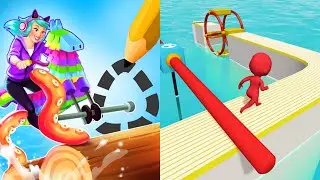 Scribble Rider vs Fun Race 3D Run and Parkour - All Levels SpeedRun Android iOS Gameplay Ep12