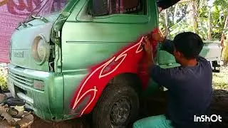 paano mag DIY Car painting design