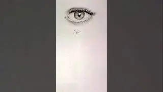 Eye realistic step by step #short #viral #video