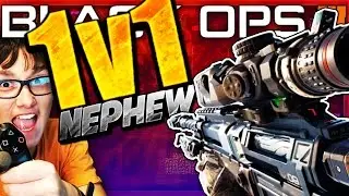 HOLLOW VS NEPHEW - 1V1 QUICKSCOPING In Black Ops 3