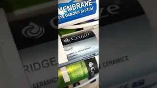 cruze Ro water purifier service kit install kiya