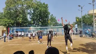 Oil india Jodhpur vs Bikaner Senior State Volleyball Match 2024 at Bhilwara