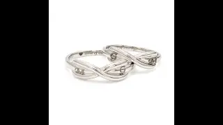 Infinity Plain Platinum Ring Couple Band JL PT 459 - Jewelove
