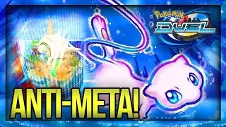 MEW IS THE PERFECT COUNTER! - POKEMON DUEL FIGHTING GYM CUP BATTLES