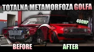 Z DIESLA W POTWORA! Golf MKII z 400+ KM - totalna metamorfoza!