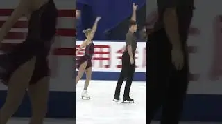 Hase / Volodin twisting to the lead! #GPFigure #FigureSkating