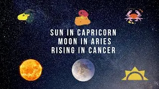 Capricorn Sun, Aries Moon, Cancer Rising | SUN, MOON, RISING COMBINATIONS