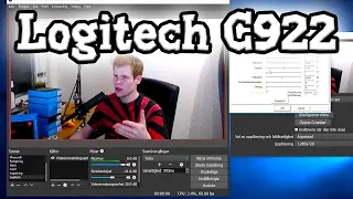 Marcus teknikhörna -  Logitech C922 Pro Stream Webcam!
