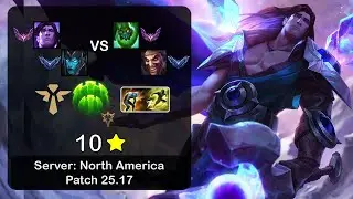 Taric Support + Kalista vs Zac + Draven - NA Master - Patch 25.17
