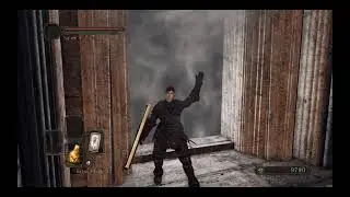 I don't know how to fight the Old Dragonslayer so lets fight him with a shield