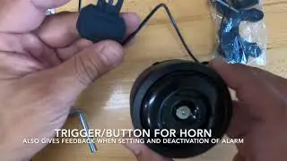 SOWUNO BIKE ALARM HORN 3 6 21