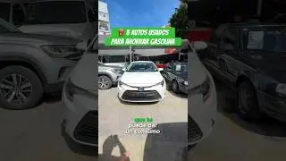 ⛽️ 5 autos para ahorrar GASOLINA