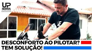 Desconforto ao pilotar? Tem solução!