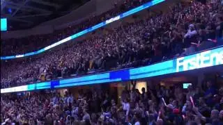 Lebron James intro at 1st game(Cavs comeback 10-30-2014)