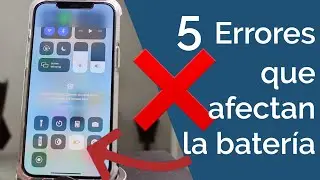 iOS 14 - 5 ERRORES QUE DAÑAN LA BATERÍA DE TU IPHONE