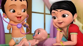 চিট্টি খেলে ডাক্তার ডাক্তার - Playing with Toys | Bengali Rhymes and Kids Cartoons | Infobells