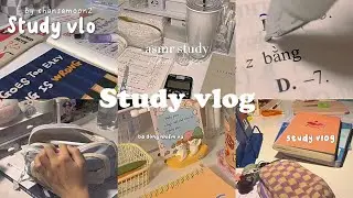 Study vlog| Tổng hợp những video học bài chill và động lực🌕#study #viral