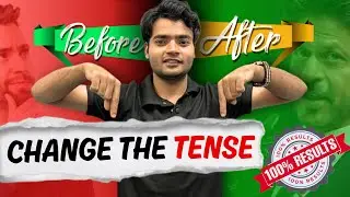 Change the Tense English Grammar | Tense बदलना सीखें | 5 Minutes में पूरा Concept Clear | Rankers 