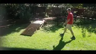 Building a smal backyard obstacle
