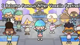 I Become Famous After Voxella Festival | Rainbow Hair Story | Toca Boca | Mary Toca