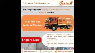 Truck Mounted Road Sweeping Machine - Cleanland