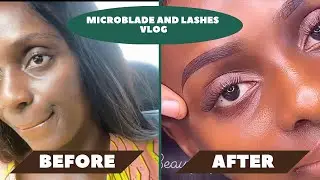 My micro blading and lashes appointment vlog/ A day in my life/ Mummyvlog #motherhood #microblading