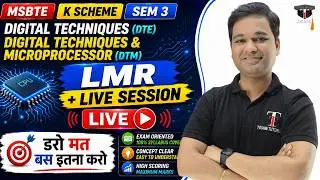 🔴 LIVE | Digital Techniques Diploma 3rd Sem Doubt Solving | DTE Diploma 3rd Sem | Toshib Tutorial's