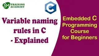 Variable naming rules in C
