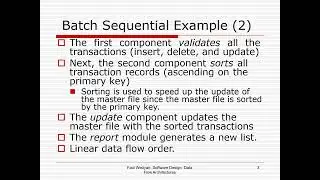 5-2 Batch Sequential Architecture