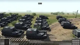 German Elefant vs British Churchill Mk VII