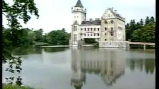 Anif, neugotisch-romantisierendes Wasserschlo&szlig;, Umbau 1838-1848