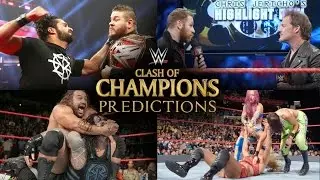 WWE Clash of Champions 2016 Full Match Card Predictions!