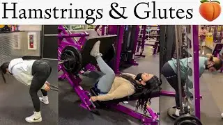 Hamstrings & Glute Workout at Planet Fitness | Building a Booty Journey 🍑