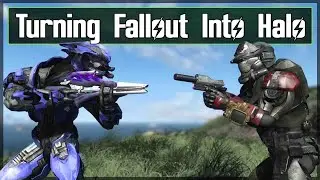 Turning Fallout 4 Into Halo - Mod Bundle