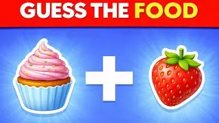 Can You Guess The FOOD By Emoji? 🍔🍕 | Emoji Quiz Challenge 😋