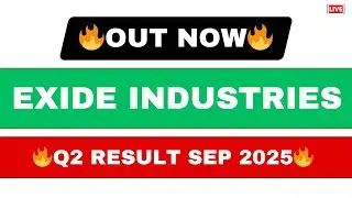EXIDE INDUSTRIES Q2 RESULT SEP 2025
