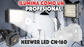 Reflector Neewer CN-160 💡📷 El Secreto para una Iluminaci&oacute;n Perfecta