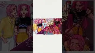 Кейпоп-охотницы на демонов ОЗВУЧКА КОМИКСОВ | KPOP DEMON HUNTERS COMICS #19 | #Shorts