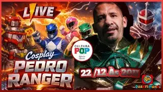 #437 Bate Papo com Cosplay Pedro Ranger e Convidados : Jefferson Kitagawa e Cláudio Gonçalves 