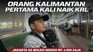 Pertama Kali Naik KRL Dari Jakarta Ke Bekasi, Murah Tanpa Macet-Macetan Di Jalan Rp. 4.000 Saja
