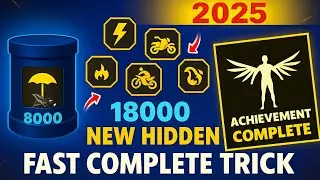 Free Fire New Achievement Mission 2025 | Hidden Achievement Rewards & Full Guide in Hindi